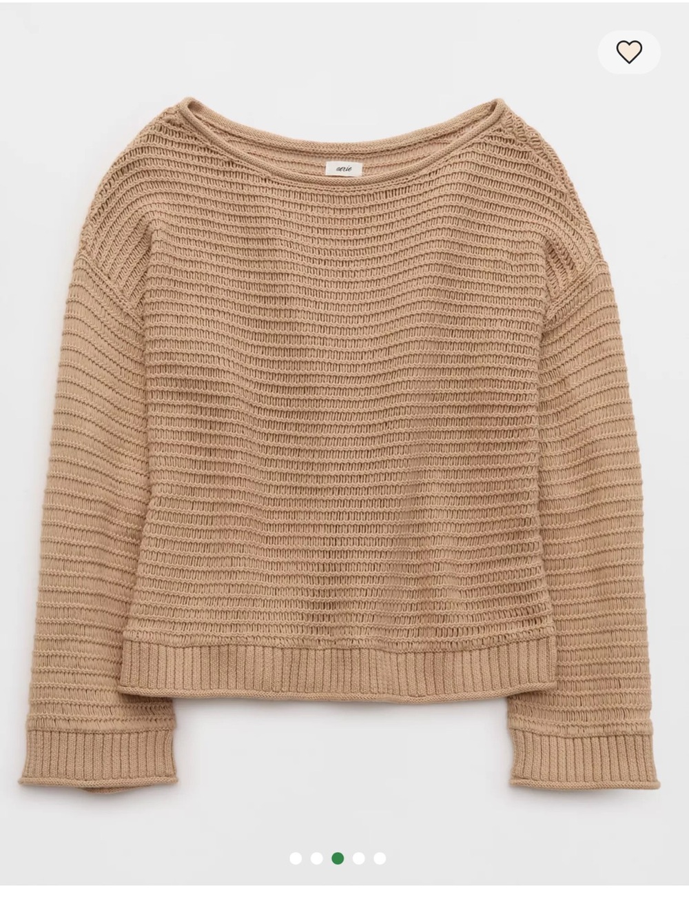 Aeria Off-the-Shoulder Sweater